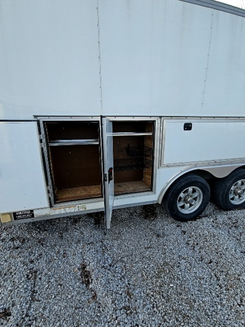 Used 2021 UNITED TRAILERS 8.5 x 16 10K UXT Contractor Enclosed Trailer