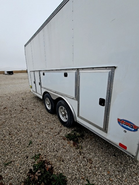 Used 2021 UNITED TRAILERS 8.5 x 16 10K UXT Contractor Enclosed Trailer