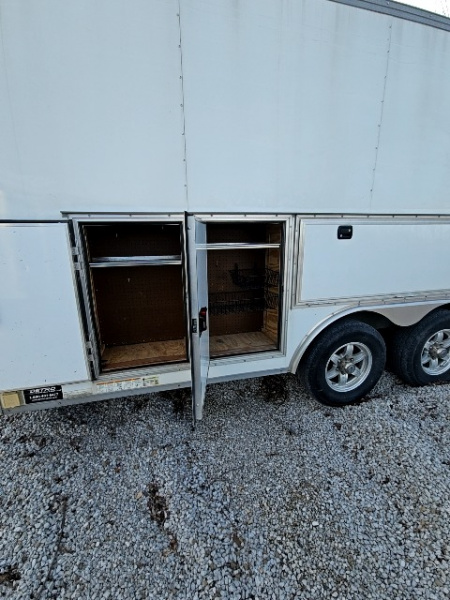 Used 2021 UNITED TRAILERS 8.5 x 16 10K UXT Contractor Enclosed Trailer