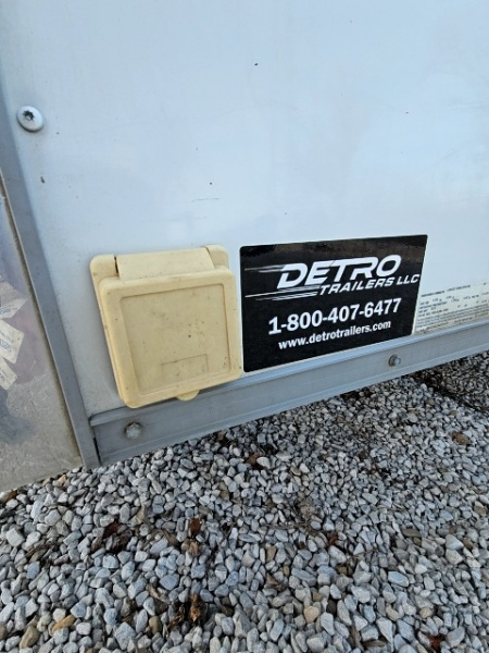 Used 2021 UNITED TRAILERS 8.5 x 16 10K UXT Contractor Enclosed Trailer