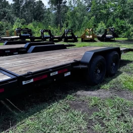 New 2025 Dura-Haul 7X22 SPLIT DECK 7K (16+6) Equipment Trailer