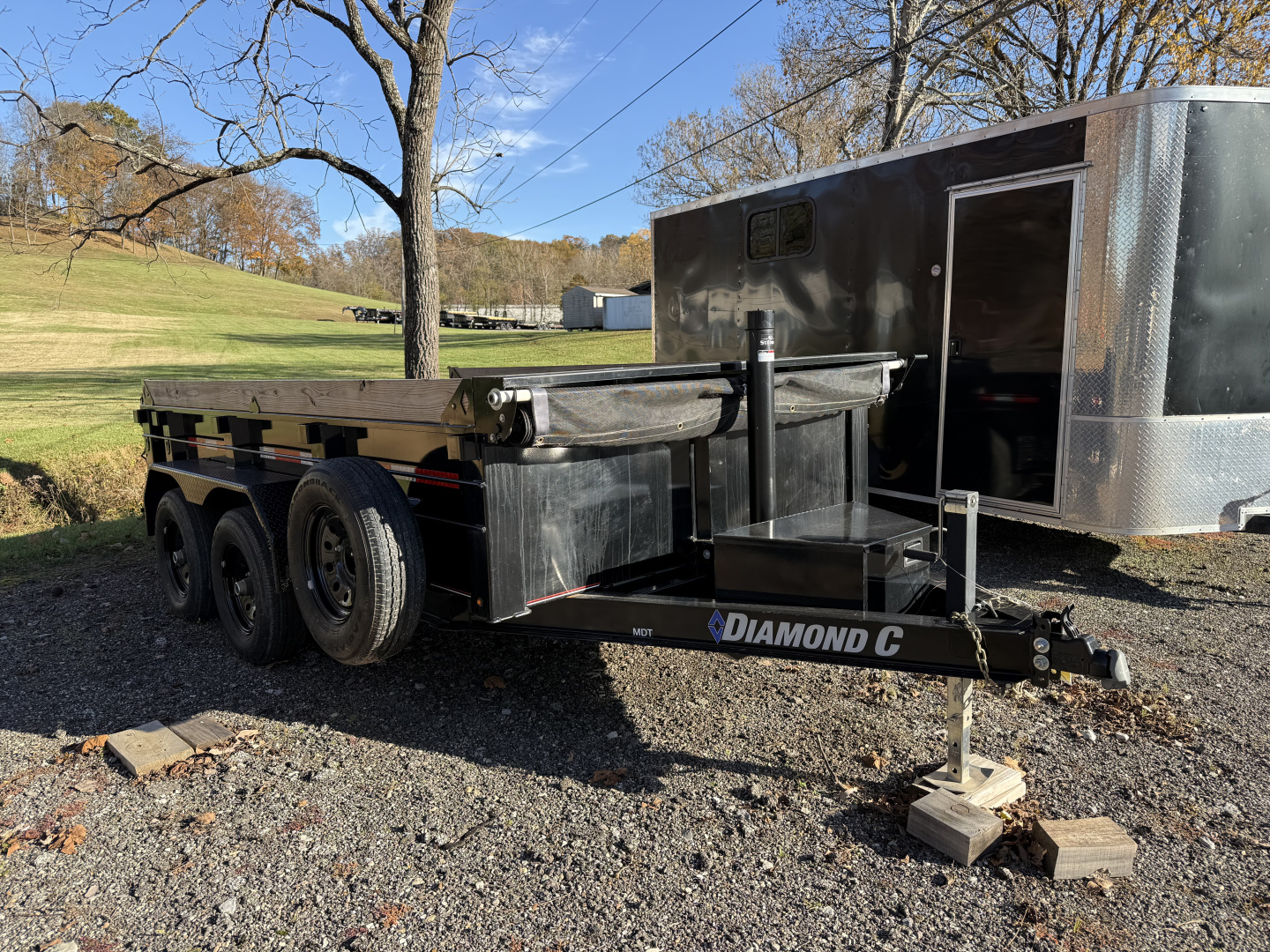 Used 2023 Diamond C Trailers MDT206 12X77 Dump Trailer