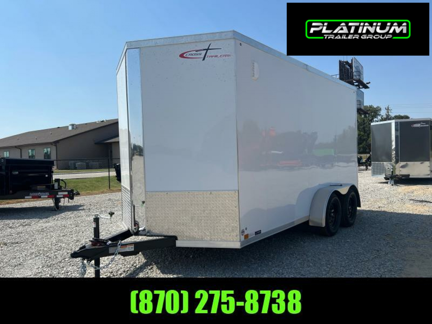 New 2024 Cross Trailers 7X14 Heavy Duty Extra Tall Enclosed Cargo Trailer