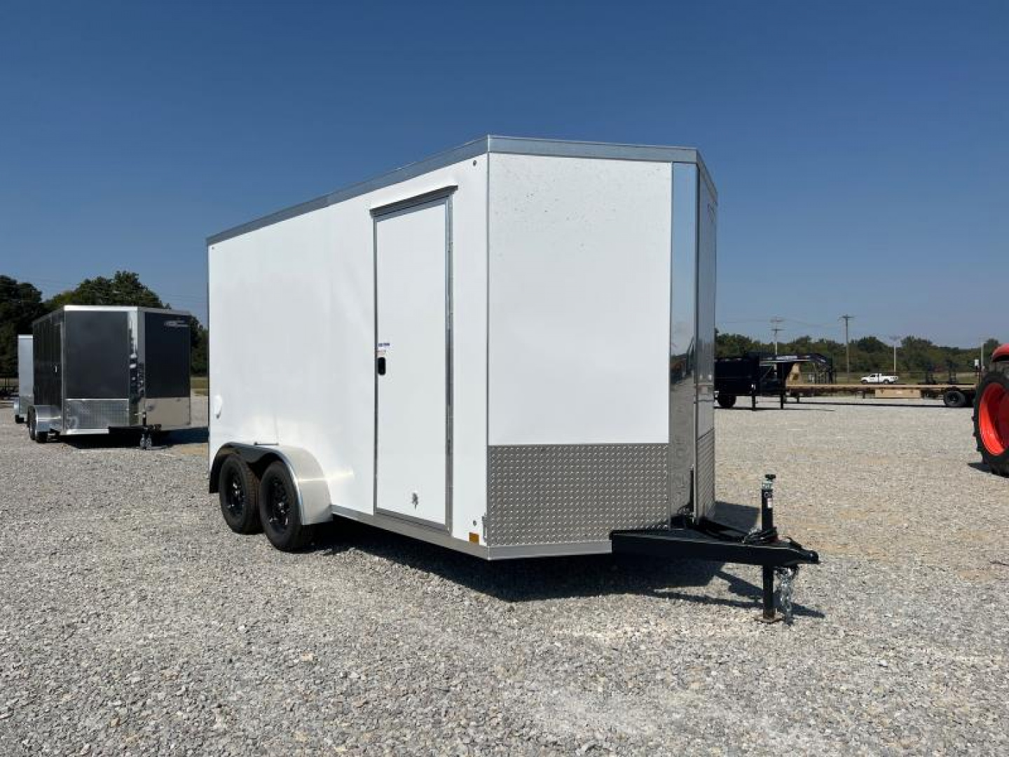 New 2024 Cross Trailers 7X14 Heavy Duty Extra Tall Enclosed Cargo Trailer