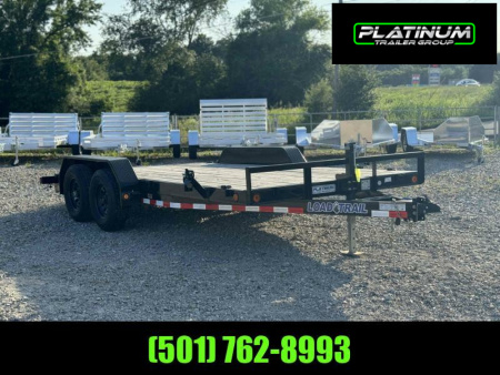 New Load Trail CH 83X16 Flatbed Car Hauler Trailer 9990 LB