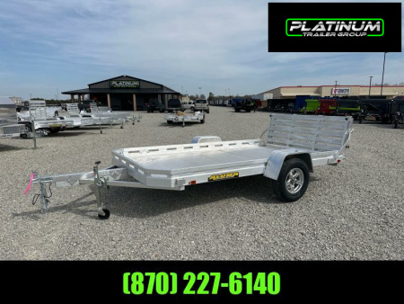 New 2025 Aluma 7712H-S-BT Utility Trailer