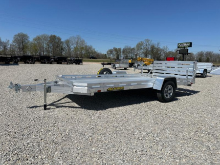New 2025 Aluma 7814S-BT  Utility Trailer