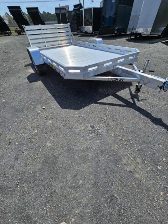 New 2025 Aluma 7712H-S-BT Utility Trailer