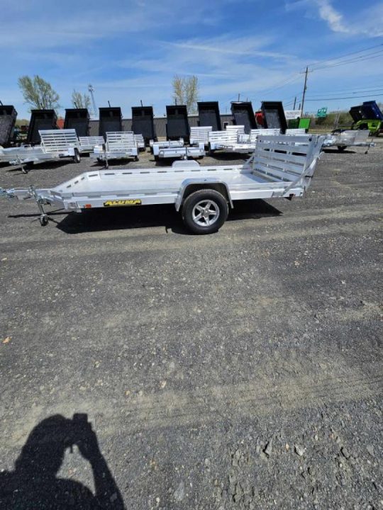 New 2025 Aluma 7712H-S-BT Utility Trailer
