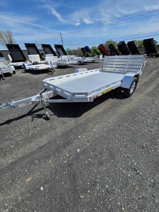 New 2025 Aluma 7712H-S-BT Utility Trailer