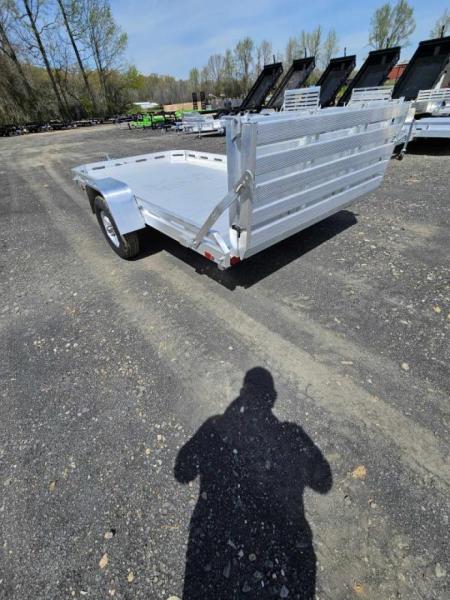 New 2025 Aluma 7712H-S-BT Utility Trailer