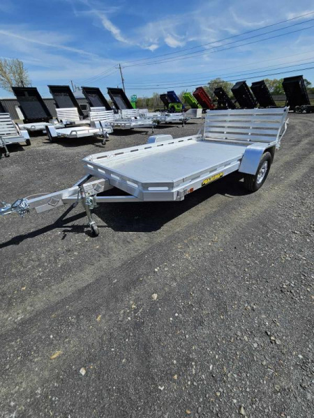New 2025 Aluma 7712H-S-BT Utility Trailer