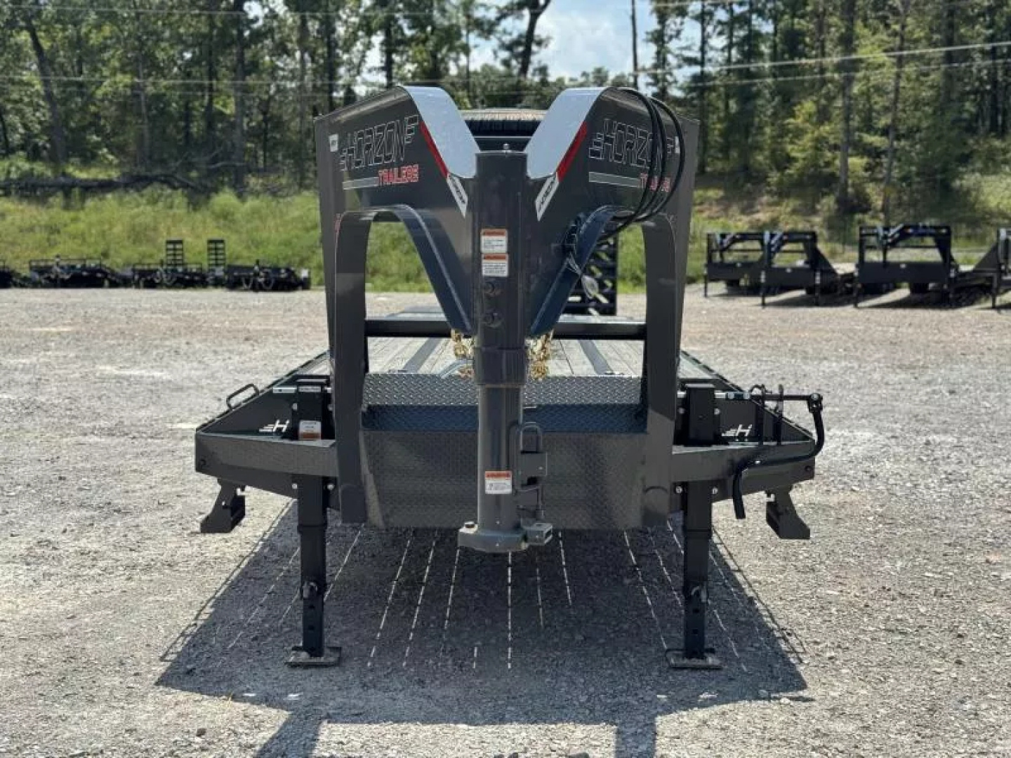 New 2024 Horizon Trailers FHZ 102x36 Gooseneck FLATDECK TRAILER 12K 2A Flatbed Trailer