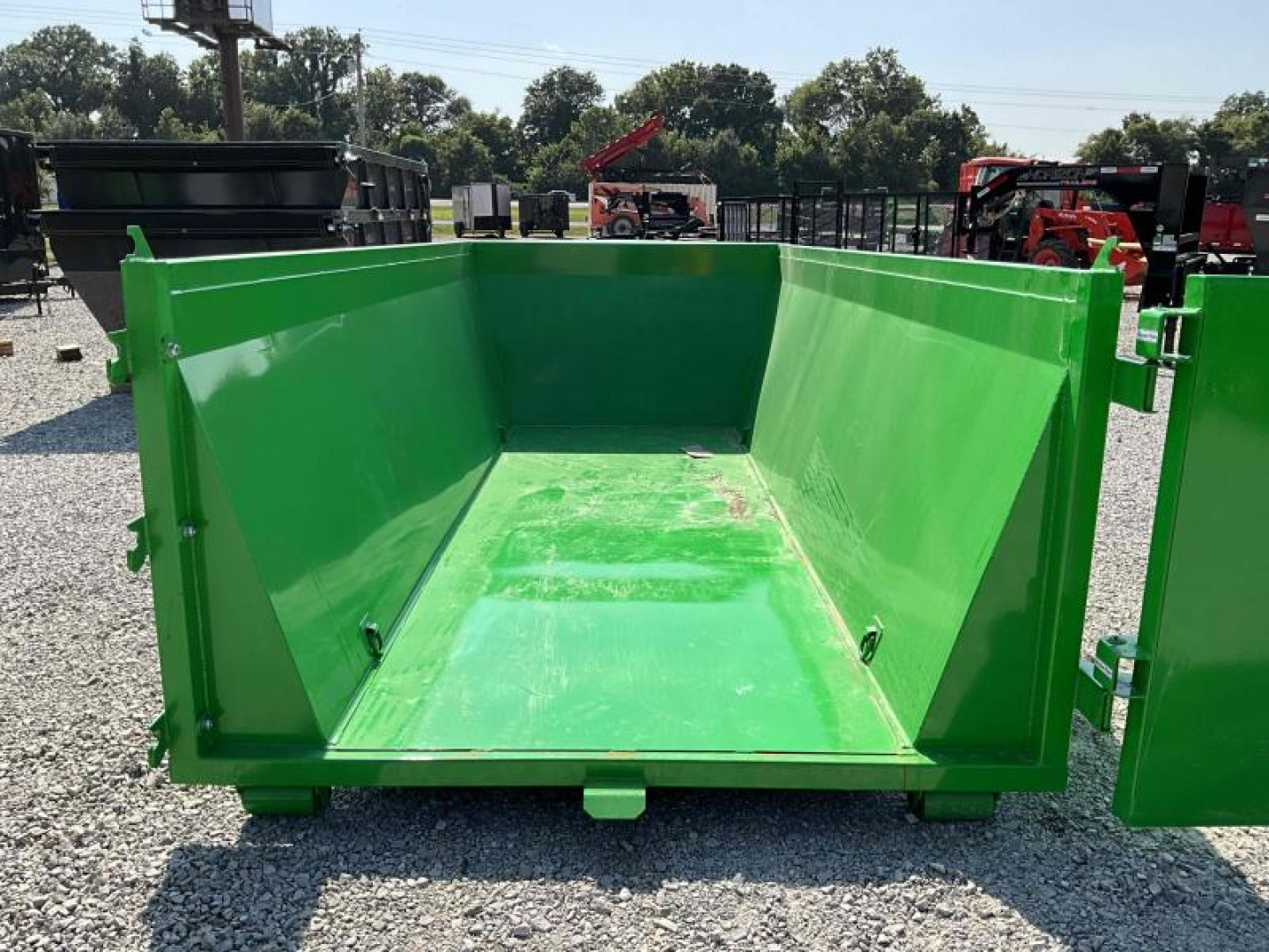New 2024 Horizon Trailers EDZ 16X60X4 ROLL OFF DUMPTSER + Tarp Dump Bin