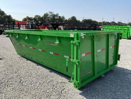 New 2024 Horizon Trailers EDZ 16X60X4 ROLL OFF DUMPTSER + Tarp Dump Bin