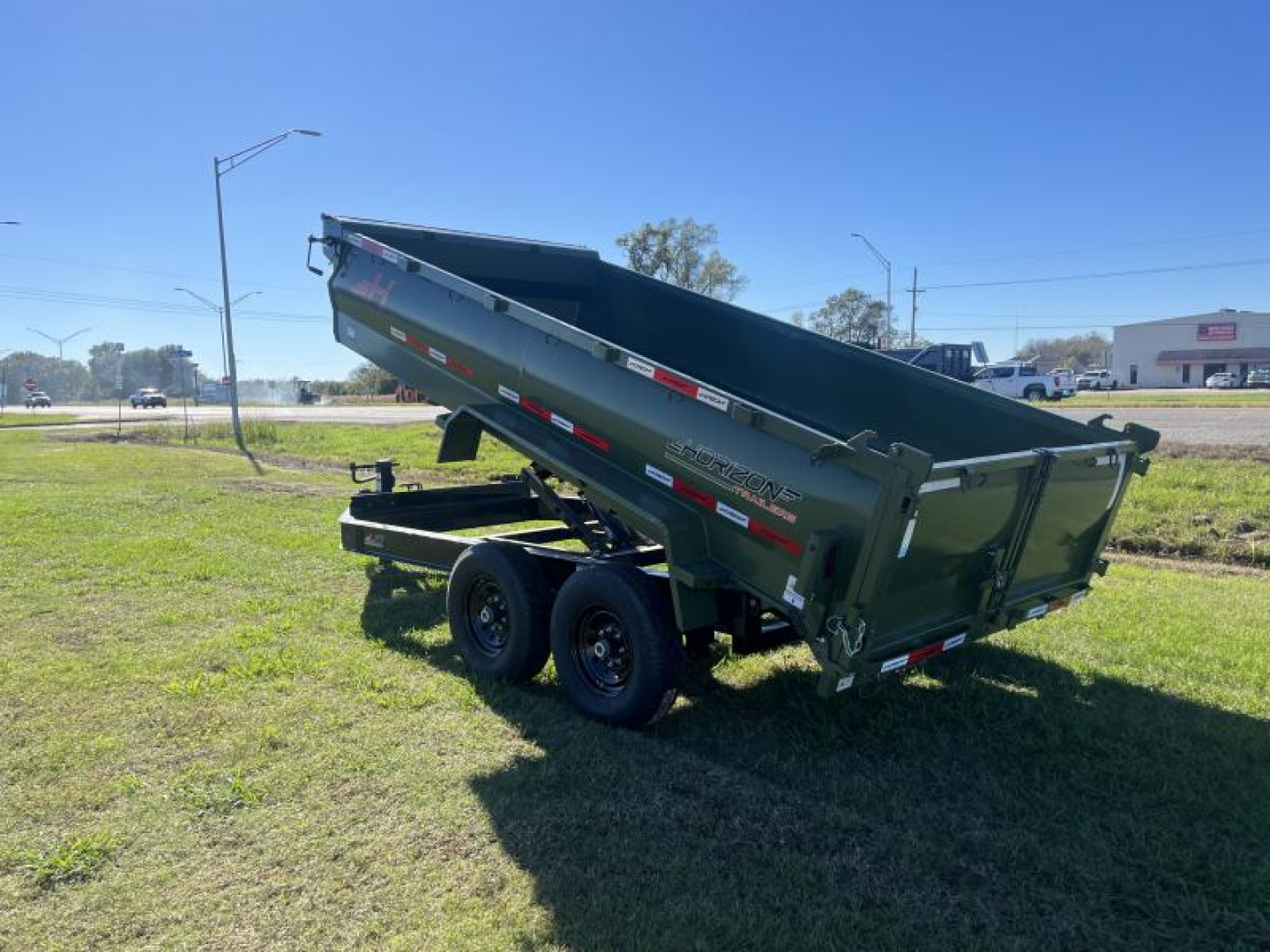 New 2025 Horizon Trailers 83x14 30"  Sides LZ7 Dump Trailer 14k GVWR