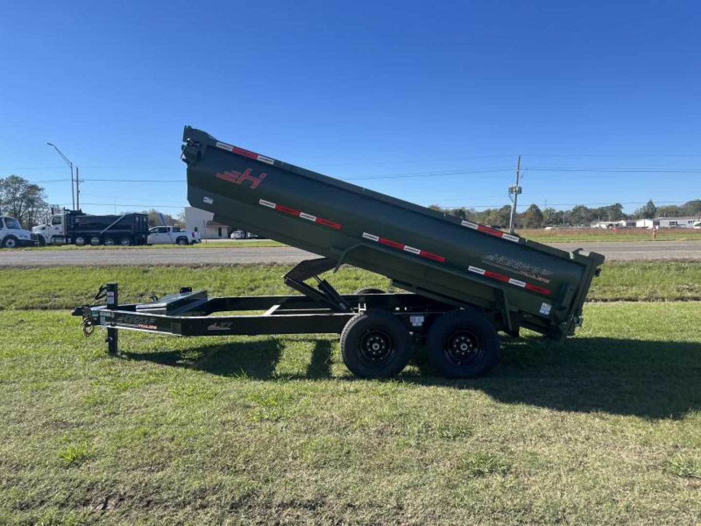 New 2025 Horizon Trailers 83x14 30"  Sides LZ7 Dump Trailer 14k GVWR