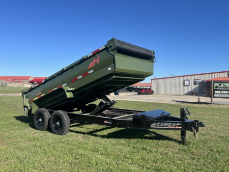 New 2025 Horizon Trailers 83x14 30"  Sides LZ7 Dump Trailer 14k GVWR