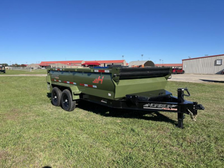 New 2025 Horizon Trailers 83x14 30"  Sides LZ7 Dump Trailer 14k GVWR