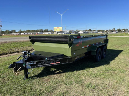 New 2025 Horizon Trailers 83x14 30   Sides LZ7 Dump Trailer 14k GVWR