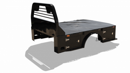 New 2025 903 Truck Beds Skirted Bed with Gooseneck