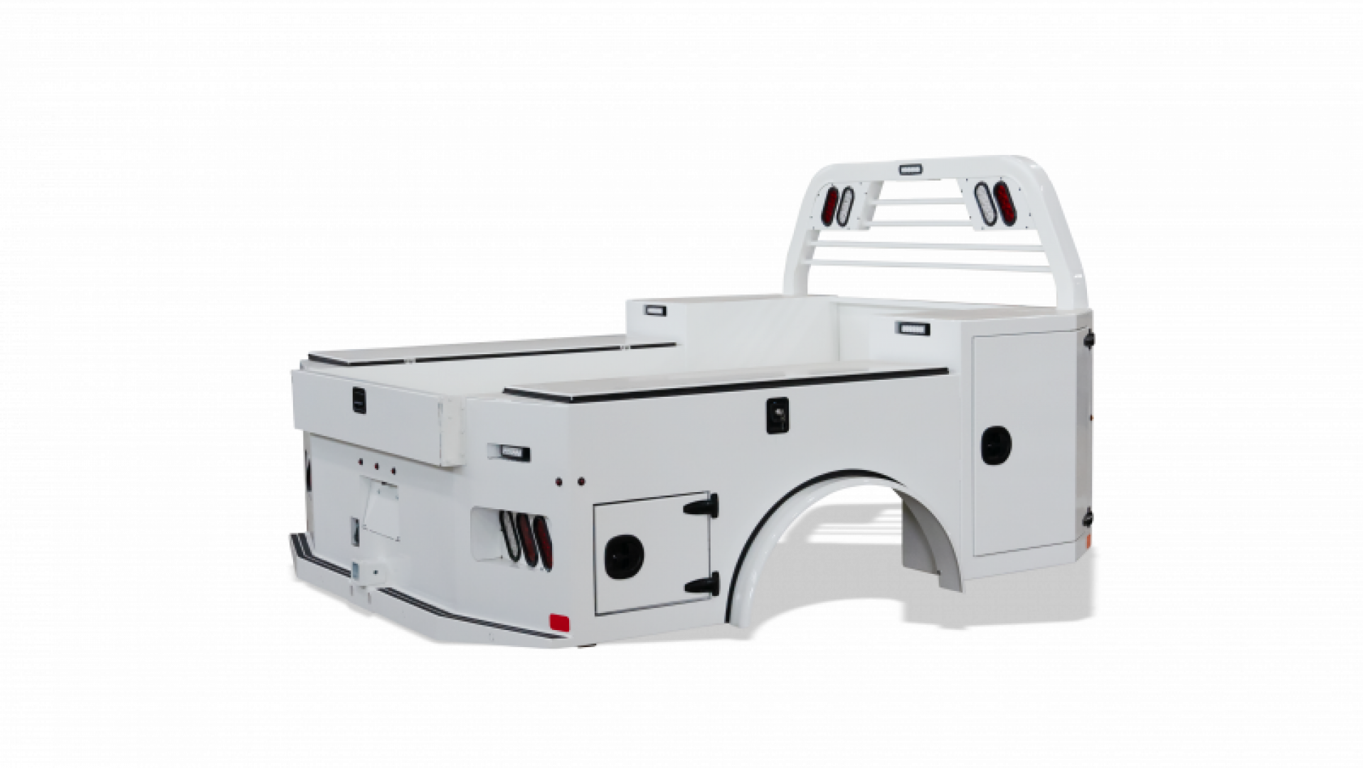 New 2025 903 Truck Beds Cabinet Body with Gooseneck Service Bodies