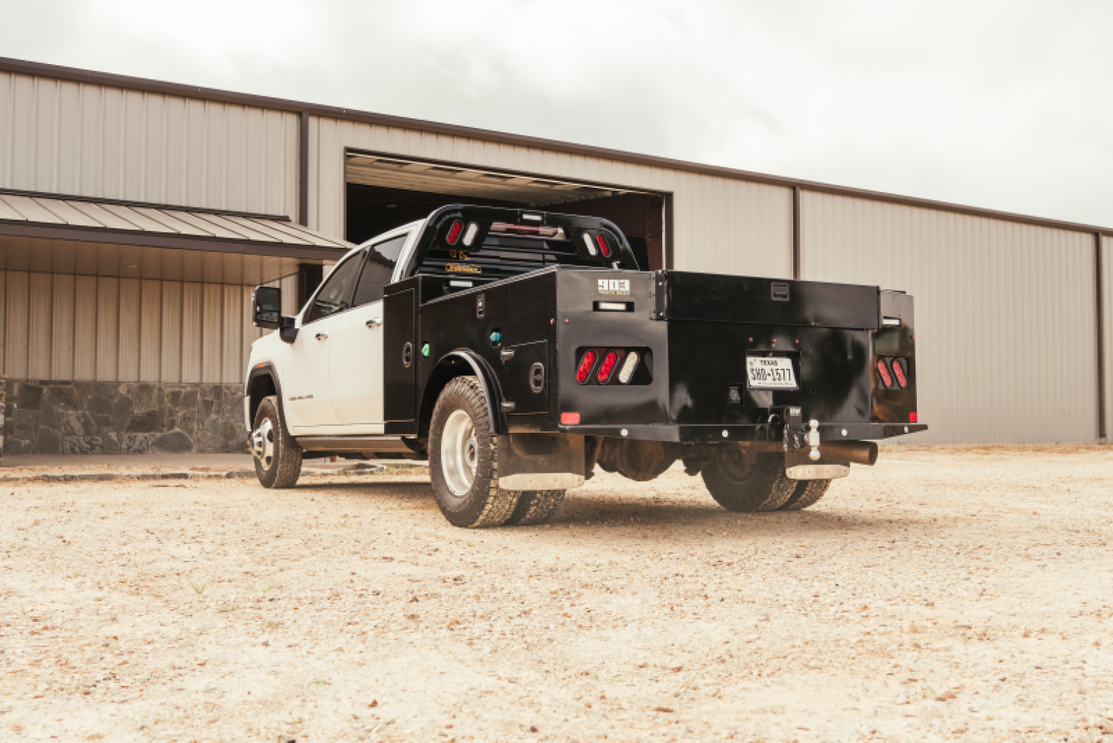 New 2025 903 Truck Beds Cabinet Body with Gooseneck Service Bodies