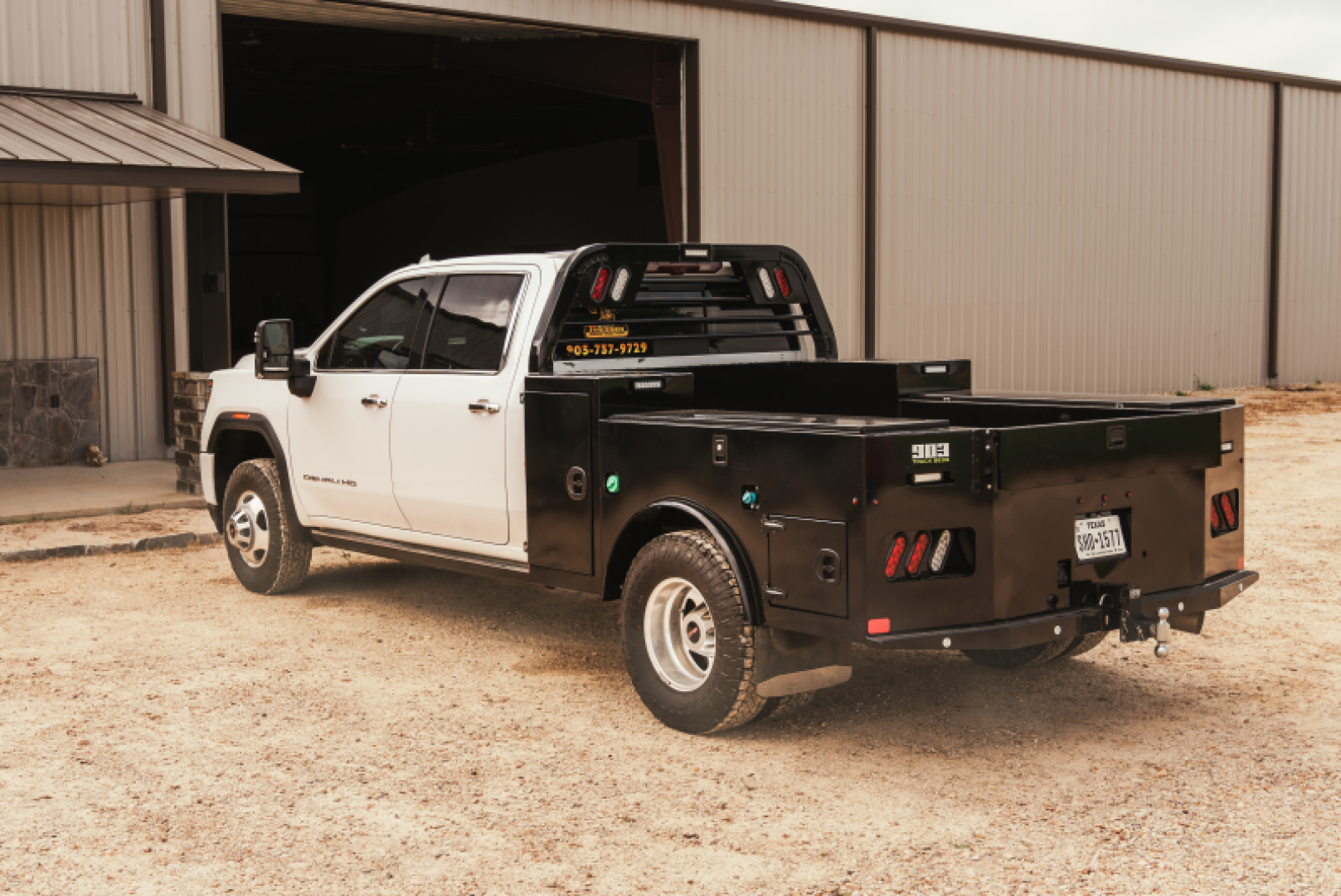 New 2025 903 Truck Beds Cabinet Body with Gooseneck Service Bodies