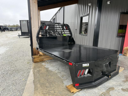 New 2025 903 Truck Beds 2000-C GM SINGLE WHEEL LONG WHEEL BASE 84W x 8.5ft L x 56 CTA x 42 RUNNERS Flat Decks