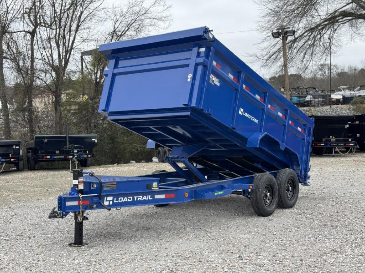 New 2025 Load Trail DL 83X14 HIGH SIDE 48" SIDES Dump Trailer 14K GVWR