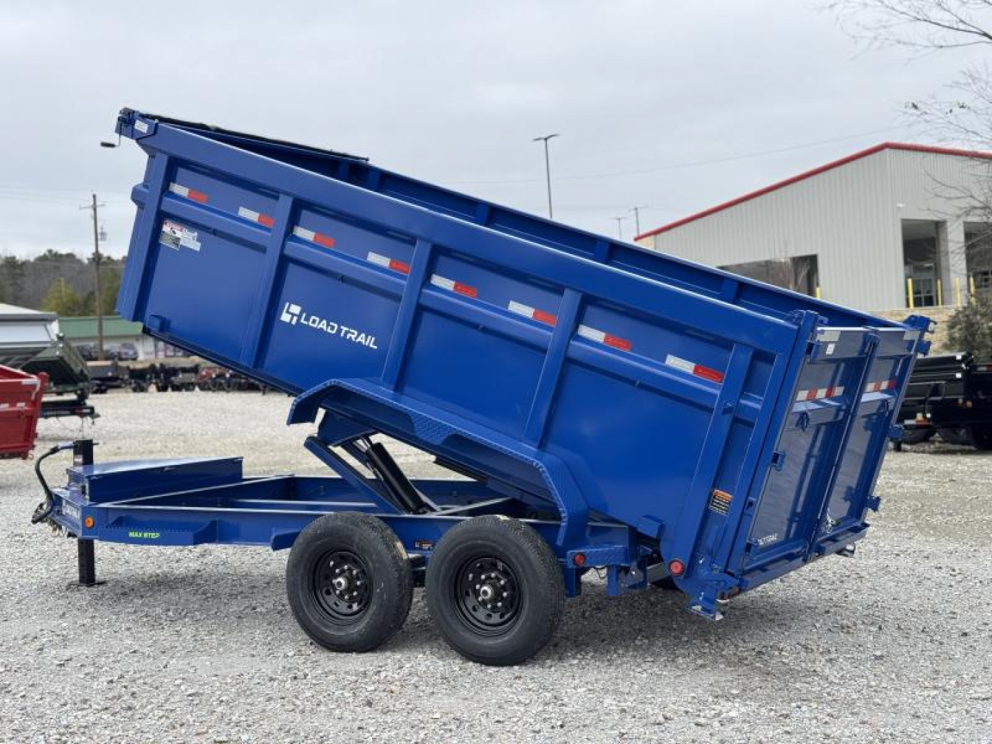 New 2025 Load Trail DL 83X14 HIGH SIDE 48" SIDES Dump Trailer 14K GVWR