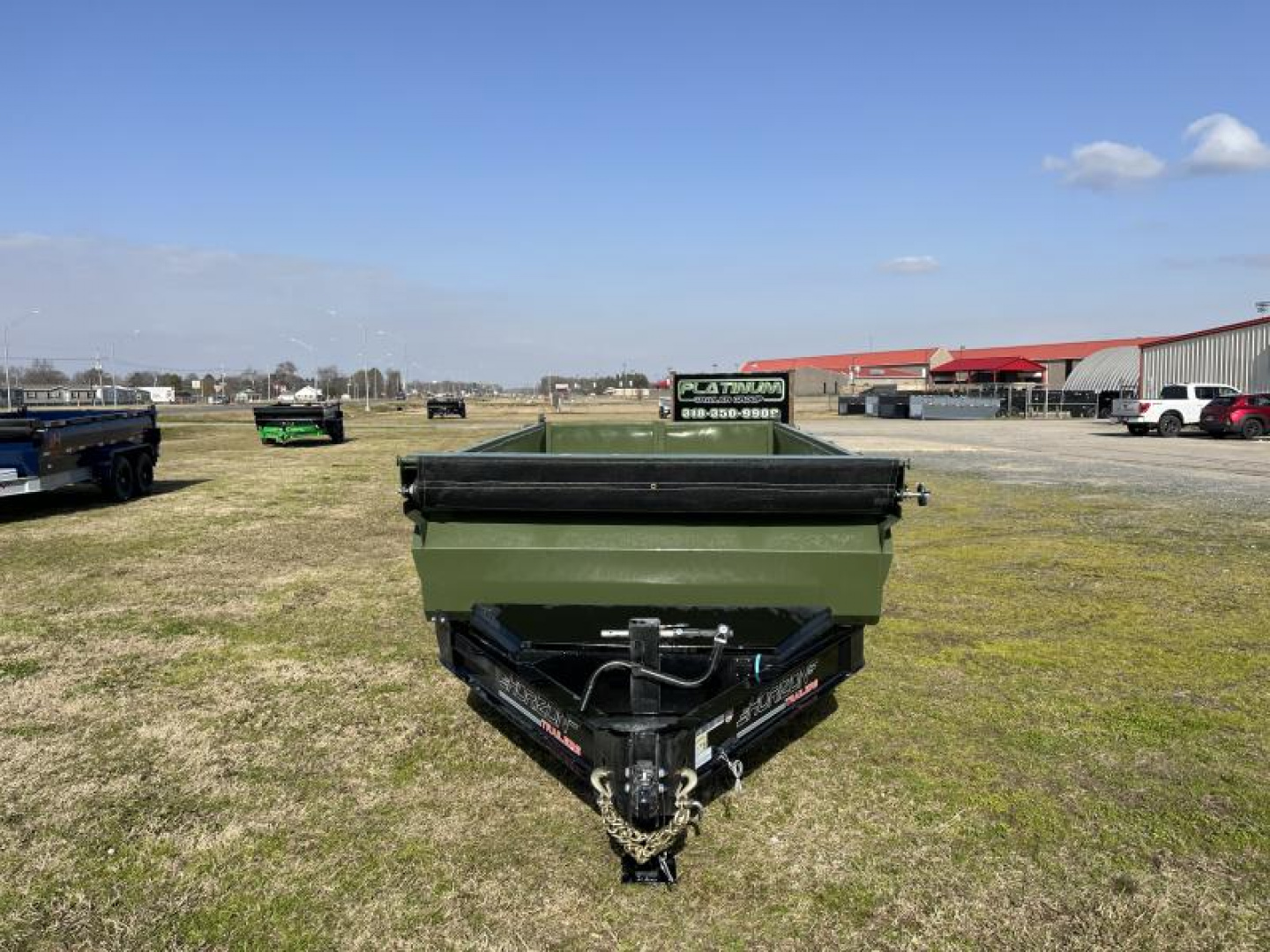 New 2025 Horizon Trailers 83X14 LZ7 30'' SIDE WALLS, 7K AXLES, 14 PLYTIRES, TARP, RAMPS, SPREAD GATE Dump Trailer