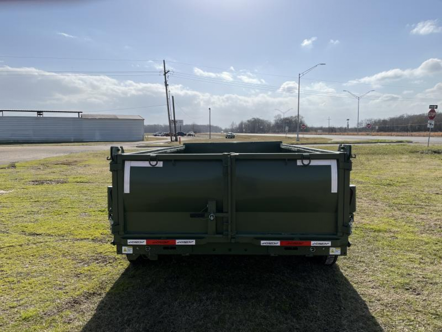 New 2025 Horizon Trailers 83X14 LZ7 30'' SIDE WALLS, 7K AXLES, 14 PLYTIRES, TARP, RAMPS, SPREAD GATE Dump Trailer