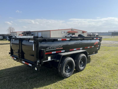 New 2025 Horizon Trailers 83X14 LZ7 30'' SIDE WALLS, 7K AXLES, 14 PLYTIRES, TARP, RAMPS, SPREAD GATE Dump Trailer