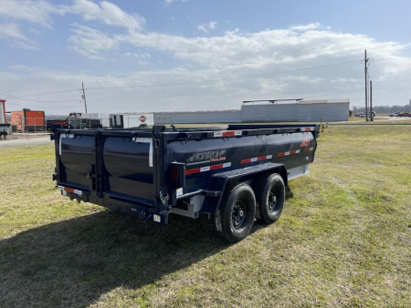 New 2025 Horizon Trailers 83X14 LZ7 30'' SIDE WALLS, 7K AXLES, 14 PLYTIRES, TARP, RAMPS, SPREAD GATE Dump Trailer