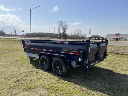 New 2025 Horizon Trailers 83X14 LZ7 30'' SIDE WALLS, 7K AXLES, 14 PLYTIRES, TARP, RAMPS, SPREAD GATE Dump Trailer