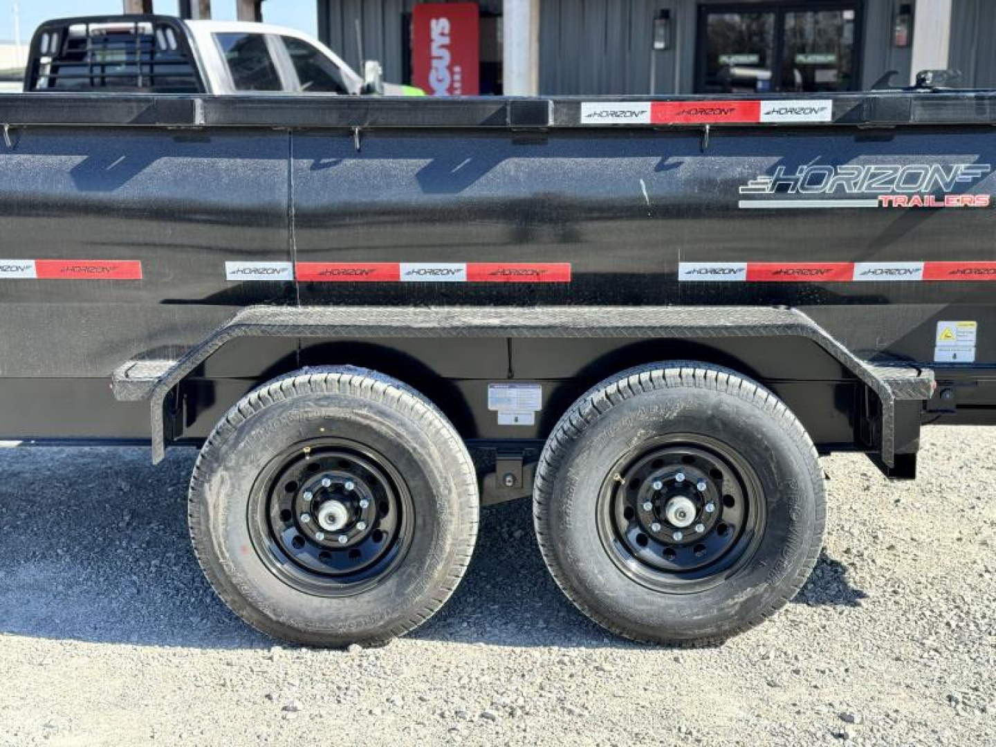 New 2025 Horizon Trailers LZ7 83x14 HIGH SIDE 14k GVWR Dump Trailer
