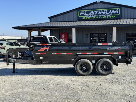 New 2025 Horizon Trailers LZ7 83x14 HIGH SIDE 14k GVWR Dump Trailer