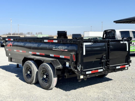 New 2025 Horizon Trailers LZ7 83x14 HIGH SIDE 14k GVWR Dump Trailer