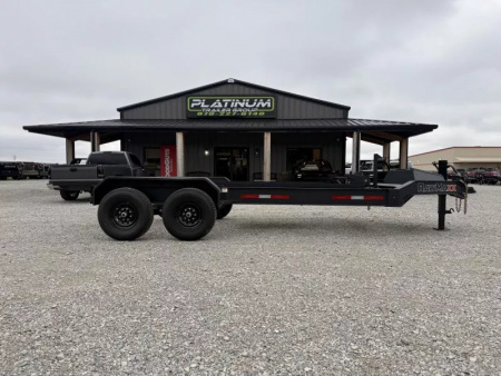 New 2025 RawMaxx RDX 83X16 BUMPER PULL 14K GVWR Roll Off