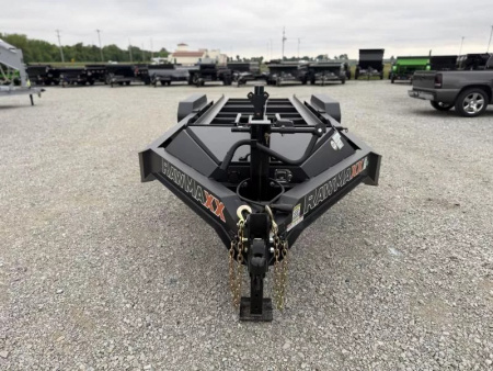 New 2025 RawMaxx RDX 83X16 BUMPER PULL 14K GVWR Roll Off