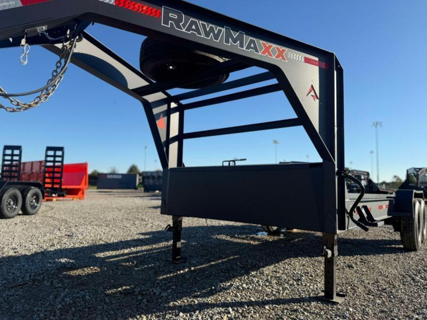 New 2025 RawMaxx 83X16 RDX GOOSENECK 14K GVWR Roll Off