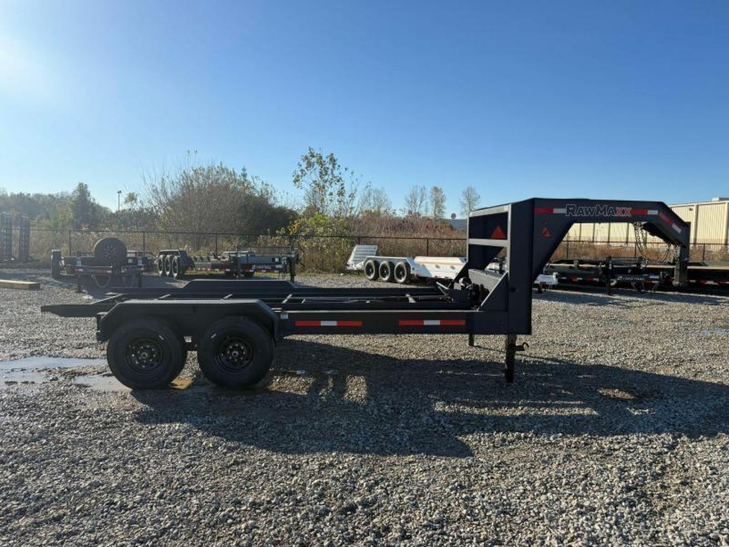 New 2025 RawMaxx 83X16 RDX GOOSENECK 14K GVWR Roll Off