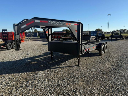 New 2025 RawMaxx 83X16 RDX GOOSENECK 14K GVWR Roll Off