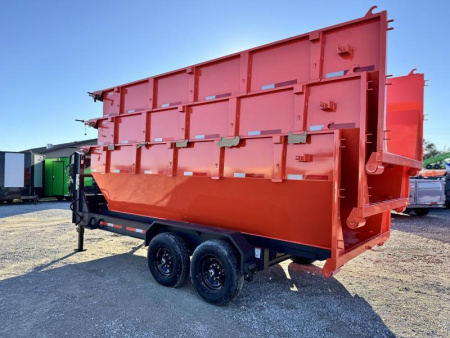 New 2025 RawMaxx 83X16 RDX GOOSENECK 14K GVWR Roll Off