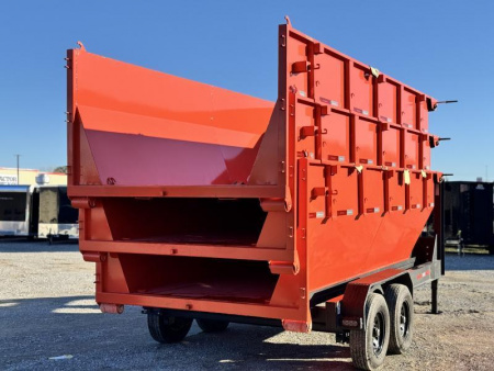 New 2025 RawMaxx 83X16 RDX GOOSENECK 14K GVWR Roll Off