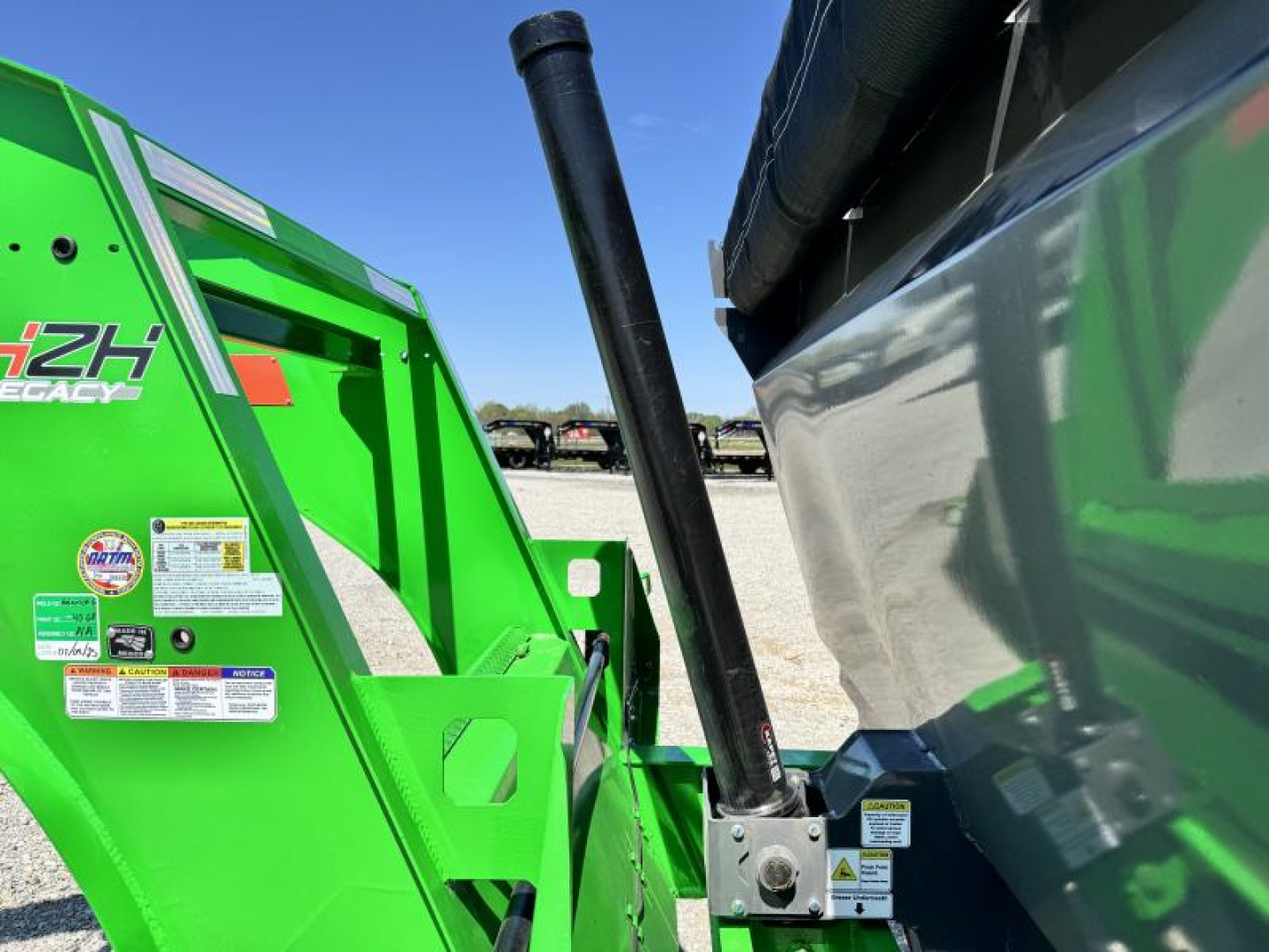 New 2025 Horizon Trailers HZH 96X20X4 HIGH SIDE TANDEM DUAL TELESCOPIC Dump Trailer 25K GVWR