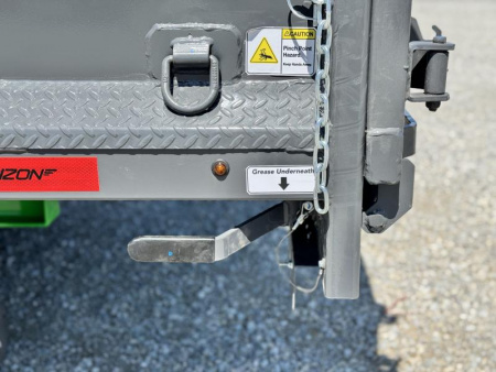 New 2025 Horizon Trailers HZH 96X20X4 HIGH SIDE TANDEM DUAL TELESCOPIC Dump Trailer 25K GVWR