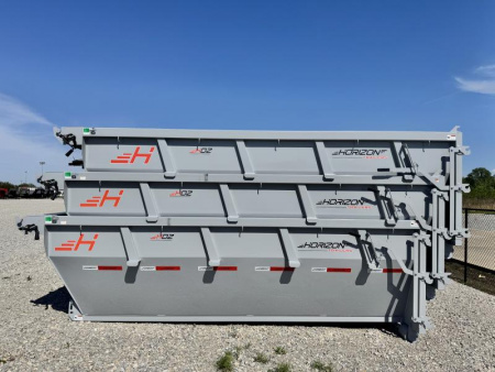 New 2025 Horizon Trailers HDZ 14X83X4 ROLL OFF DUMPSTER DUMP BIN