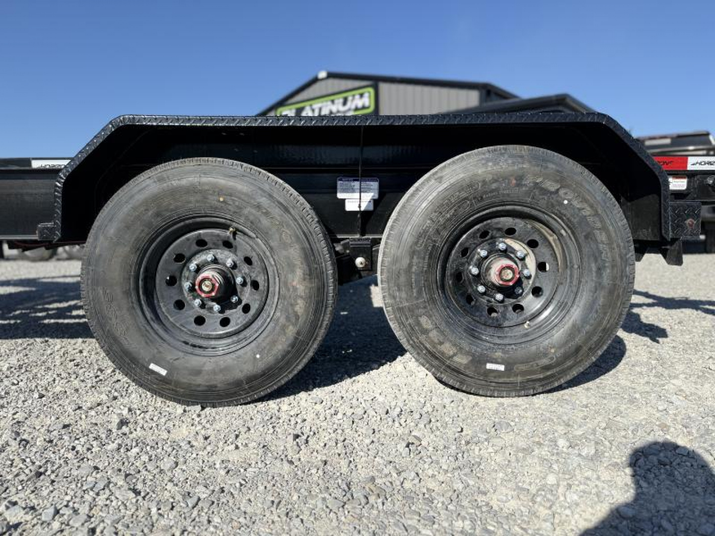 New 2025 Horizon Trailers RDZ 102x16 8K TANDEM AXLE GOOSENECK ROLL OFF TRAILER 17.9K GVWR